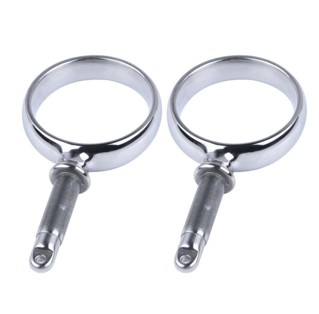 2X Boat 316 Stainless Steel Rowlock Side Mount Oarlock Socket Paddle ...