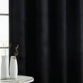 thumbnail image 4 of THD Maria Velvet Back Tab Rod Pocket Window Treatment Curtain Panels - Set of 2, 4 of 84