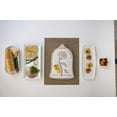 thumbnail image 2 of TOSCANA Disney Beauty and the Beast - Marble Serving Stone, White Marble with Rose Gold Accents, 2 of 4