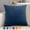 Navy, variant on Djiypn Velvet Throw Pillow 18x18 Inch, 1 Pack Super Soft Decorative Square Cushion Modern Luxury Home Decor for Sofa, Couch, Bed, Chair, Black