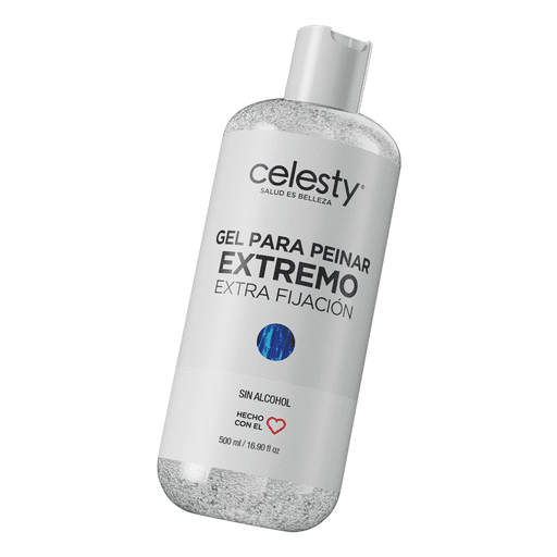 Gel para Peinar Celesty Extremo 500ml con Keratina