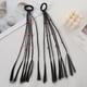 thumbnail image 1 of Xiao Hua extensiones de cabello trenzado para niños, con gomas elásticas, para coletas largas, accesorios para cosplay, fiestas de cumpleaños y graduación - B11, 1 of 5