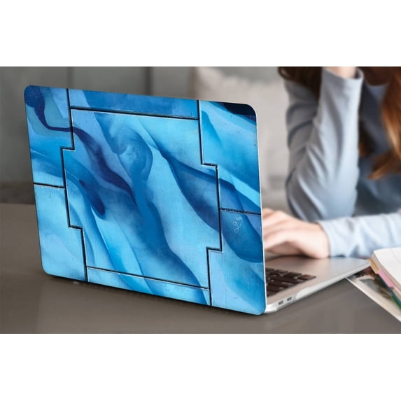 KSK KAISHEK Hard Shell Compatible 2018/2019/2020/2021/2022 Rel. New MacBook Air 13 inchs with Retina Display & Touch ID USB Type-C Model: A1932/A2179/A2337 m1 QLXL0335 + Black Keyboard Cover