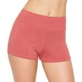 thumbnail image 2 of ALWAYS Women's Premium Super Soft Spandex Shorts Coral 3XL, 2 of 7