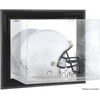 NFL Black Framed Wall-Mountable Helmet Logo Display Case