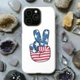 thumbnail image 7 of American Flag Peace Magnetic iPhone Tough Case, 7 of 7