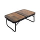 thumbnail image 5 of Mesa de camping plegable Mesa plegable Muebles de mesa Tablero de densidad con asa Escritorio de camping portátil para patio Senderismo Pesca al aire, 5 of 9