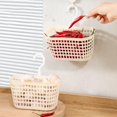 thumbnail image 1 of Fiudx Ofertas y liquidaciones Contenedores de almacenamiento de plástico blanco para organizar la despensa con cuatro asas, 1 of 6