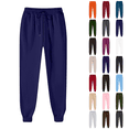 thumbnail image 3 of Womens Sweatpants Comfy Stretch Waistband Pants Elastic Bottom Straight Leg Sweatpants with Pockets for Women Daily Outfits, 3 of 7