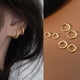 thumbnail image 1 of S925 Tremella Hebilla Pendiente Temperamento Femenino Pendientes Coreanos Moda Oreja Uña Pendiente Moda, 1 of 5