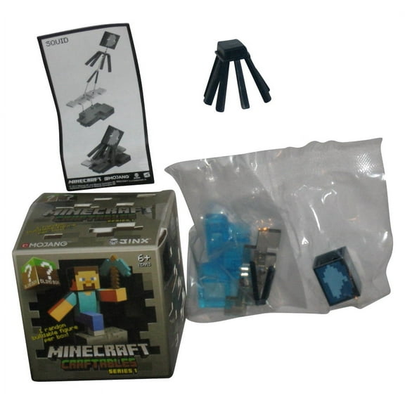 Minecraft Craftables Series 1 (2015) Jinx Mojang Squid Mini Figure