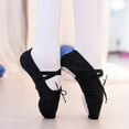 thumbnail image 4 of Zapatillas de Ballet Yinane ligeras para niñas y mujeres Negro 43 ballet pointe zapato de las mujeres niña, 4 of 7