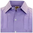 thumbnail image 2 of Manchester Guayabera Regular Fit  Lila, CH Manchester 3243B, 2 of 4