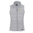 thumbnail image 2 of Women's Cutter & Buck  Gray Pittsburgh Pirates Evoke Hybrid Eco Softshell Recycled Full-Zip Vest, 2 of 3