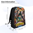 thumbnail image 4 of My Hero Academia Backpack, Anime Travel Laptop Backpack, Casual Daypack For College School, Back To School Gift For Men & Women,Unisex Computer Bag Fits 16 Inch Notebook, 4 of 8