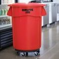 thumbnail image 3 of Rubbermaid FG264300RED BRUTE 44 Gallon Red Round Trash Can, 3 of 5