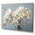 thumbnail image 2 of Designart "Still Life Photography Of White Orchids I" Orchids Canvas Art Print, 2 of 7