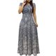 thumbnail image 2 of Puntoco Vestido Casual De Manga Corta Con Cuello Redondo Estampado Para Mujer Azul Cielo M,Regalos Para Mujer Joven, 2 of 5