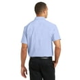 thumbnail image 2 of Port Authority S659 Short Sleeve SuperPro Oxford Shirt, White, 4XL, Mens Casual Button Down Shirts, 2 of 6