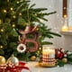 thumbnail image 5 of CaiYueKe Alphabet Christmas Ornaments, 26 Pc Set DIY Christmas Tree Letters, Acrylic Letter Pendants with Santa Hat Design, Xmas Decor for Tree Home Holiday Decorations, Acrylic Letters, 5 of 7