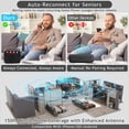 thumbnail image 4 of External Bluetooth Phone Ringer with 120dB Loud Alarm & LED Flashing Alerts for Cell Phones, 4 of 8