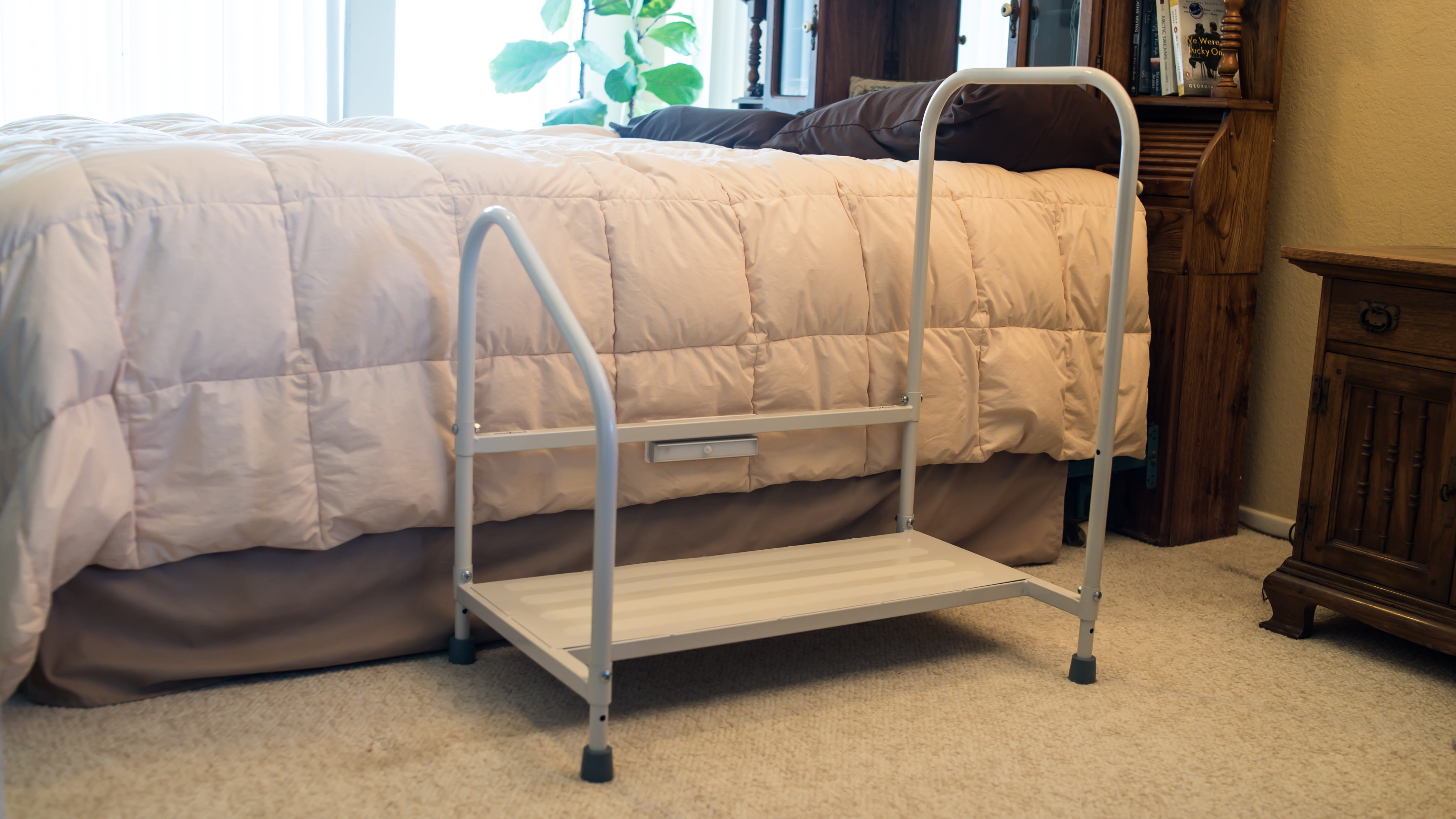 Bed Steps for High Beds for Adults Step Stool for Bedside 3-in-1