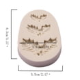 thumbnail image 1 of Silicone Christmas Tree Santa Sled Stick Chocolate Cake Mould Non-Stick Baking Pan Dessert Tool, 1 of 5