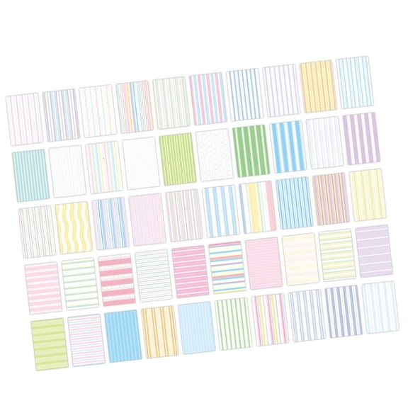 Giaone 100Sheets Journaling Note Paper Pad Tearable Notepads Decorative Memo Sheets