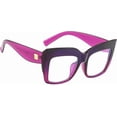 thumbnail image 2 of Square Oversized Glasses Frame Reading Eyewear Women, 2 of 5