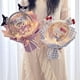 thumbnail image 2 of Ramo De Flores De Muñeca Kuromi Lindo Creativo Sanrio Flower KT Regalo De San Valentín Encantador Navidad Peluche , Cumpleaños Del Día, 2 of 4