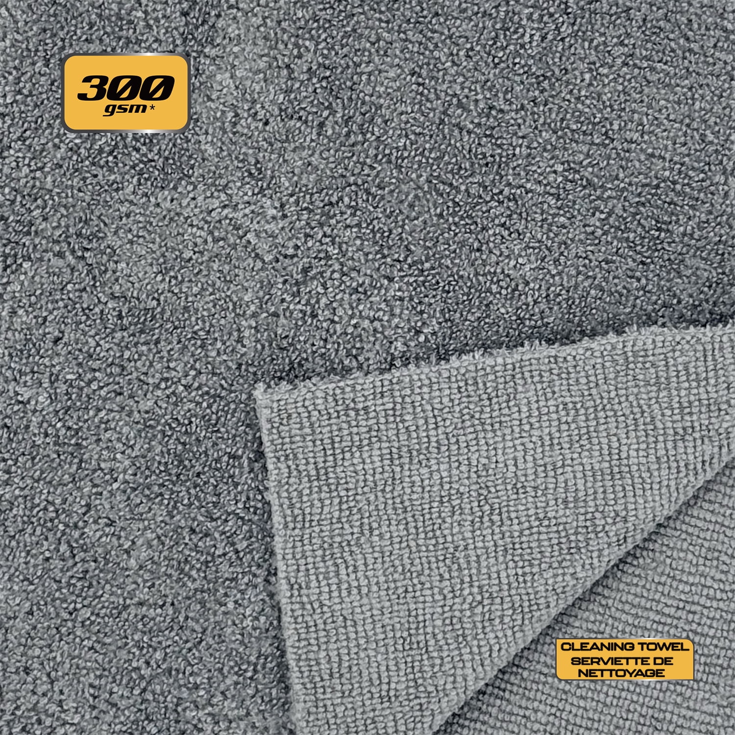 Prestige Series Pro Spec After the Car Wash, Clean, Dry and Detail, 3 Towels, Includes Storage Bag