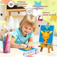 thumbnail image 5 of 4 PCS Painting by Numbers for Kids Birthday Gift DIY Acrylic Oil Painting Kits for Home Wall Decor (8x8inch), 5 of 6