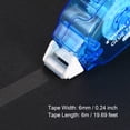 thumbnail image 2 of Unique Bargains 6mm 6m/19.7ft Double-Sided Adhesive Tape Roller Applicator, Blue, 2 of 6