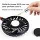 thumbnail image 2 of Tragbarer freihndiger Nackenventilator, Mini-Ventilator Tischventilator Handventilator mit wiederaufladbarem kleinem USB-Ventilator fr den Sommer dr, 2 of 5
