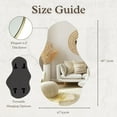 thumbnail image 2 of PERFNIQUE Irregular Wall Mirror, 28''x17'' Asymmetrical Mirror for Bathroom Living Room Entryway, Wall Mounted, 2 of 8