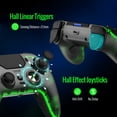 thumbnail image 6 of YUOY Wireless Controller for P5, Remote Game Joystick with RGB LED and Mapped Buttons Compatible with P-5 /Slim/Pro/PC, 6 of 8
