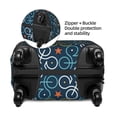 thumbnail image 2 of Balery Bicycle Colorful Funda de equipaje, fundas para maletas, elástica, lavable, protector de maletas, compatible con maletas de 18 a 32 pulgadas-Large, 2 of 7