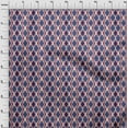 thumbnail image 3 of oneOone Polyester Lycra Fabric Aztec Ikat Print Fabric By The Yard 56 Inch Wide, 3 of 4