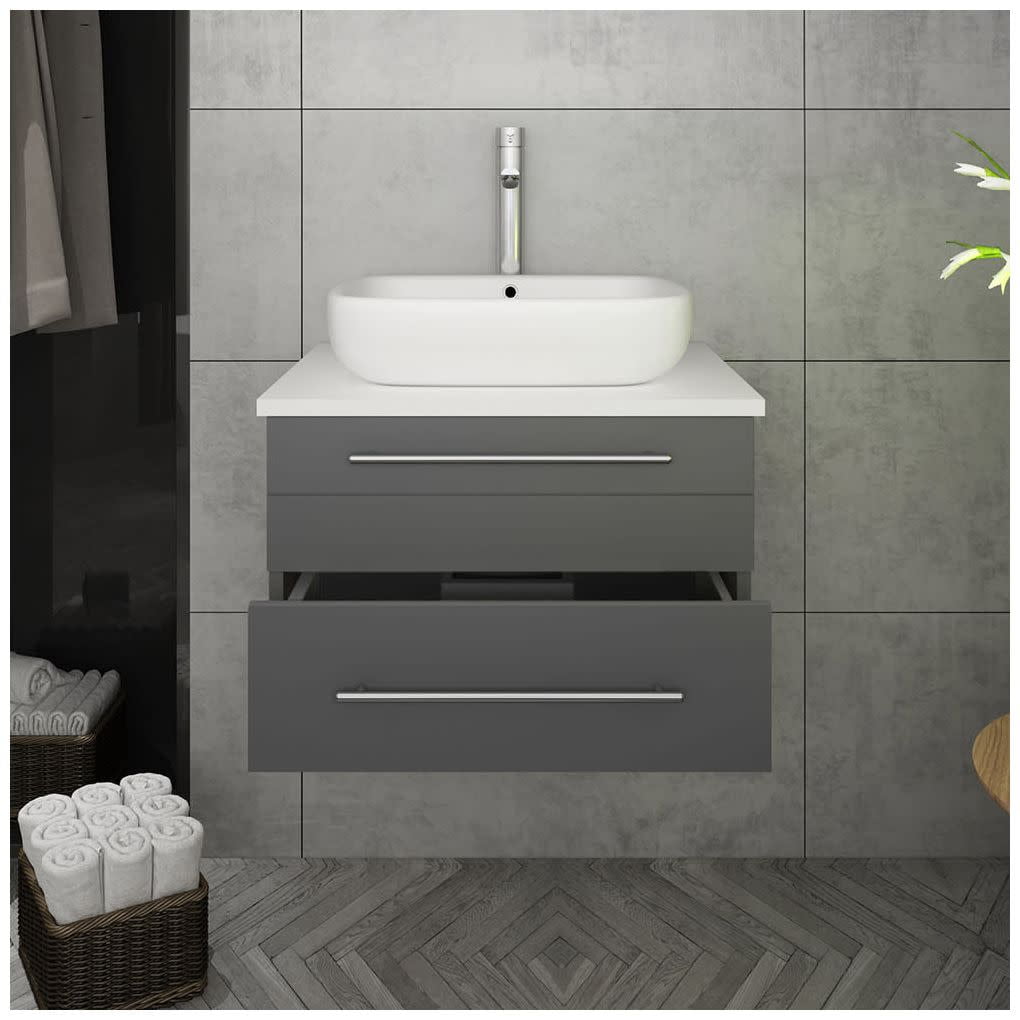 Fresca Stella Wall Hung Bathroom Vanity