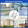 thumbnail image 4 of MYG Stainless Steel Wind Guard Clips 4 5in Pool Cover Fasteners for All Seasons, 4 of 7