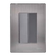 thumbnail image 1 of Placa Armada Inoxidable Con 1 Apagador Escalera De 3 Modulos Igoto gris oscuro Igoto INOX, 1 of 3