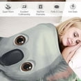 thumbnail image 3 of ARISTURING Cute Koala Blanket Koala Throw Blanket Koala Stuff Gifts for Girls Boys Kids Koala Lovers Woman Man Soft Warm Cozy Plush Fleece Flannel Blanket Decor for Couch Sofa Bed, 3 of 6