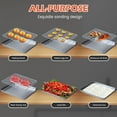 thumbnail image 6 of Ikoopy Baking Sheets and Racks Set Stainless Steel Baking Sheet Chef Baking Sheet with Wire Rack Set for Oven and Dishwasher Non Toxic Heavy Duty Easy Clean Cooling Rack Set, 6 of 10