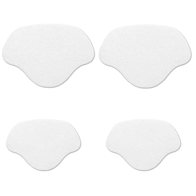 4 piezas de parches autoadhesivos para reparar el talón del zapato, parches para reparar el desgaste del talón del zapato, parches antidesgaste, parches para el talón