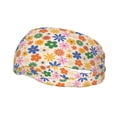 thumbnail image 2 of Uemuo Groovy Daisy Flowers Printed Sports Headbands for Men Women,Moisture Wicking Workout Headband, Sweatband Headbands,Non-slip Workout Gym Yoga Headband, 2 of 9