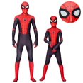 thumbnail image 2 of Máscara de tela de Spiderman para niños, Cosplay de Cotume, lejos de casa, color rojo/negro Fivean unisex, 2 of 2