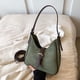 thumbnail image 4 of Bolso Hobo S Mujer Ante Large () Verde, 4 of 9