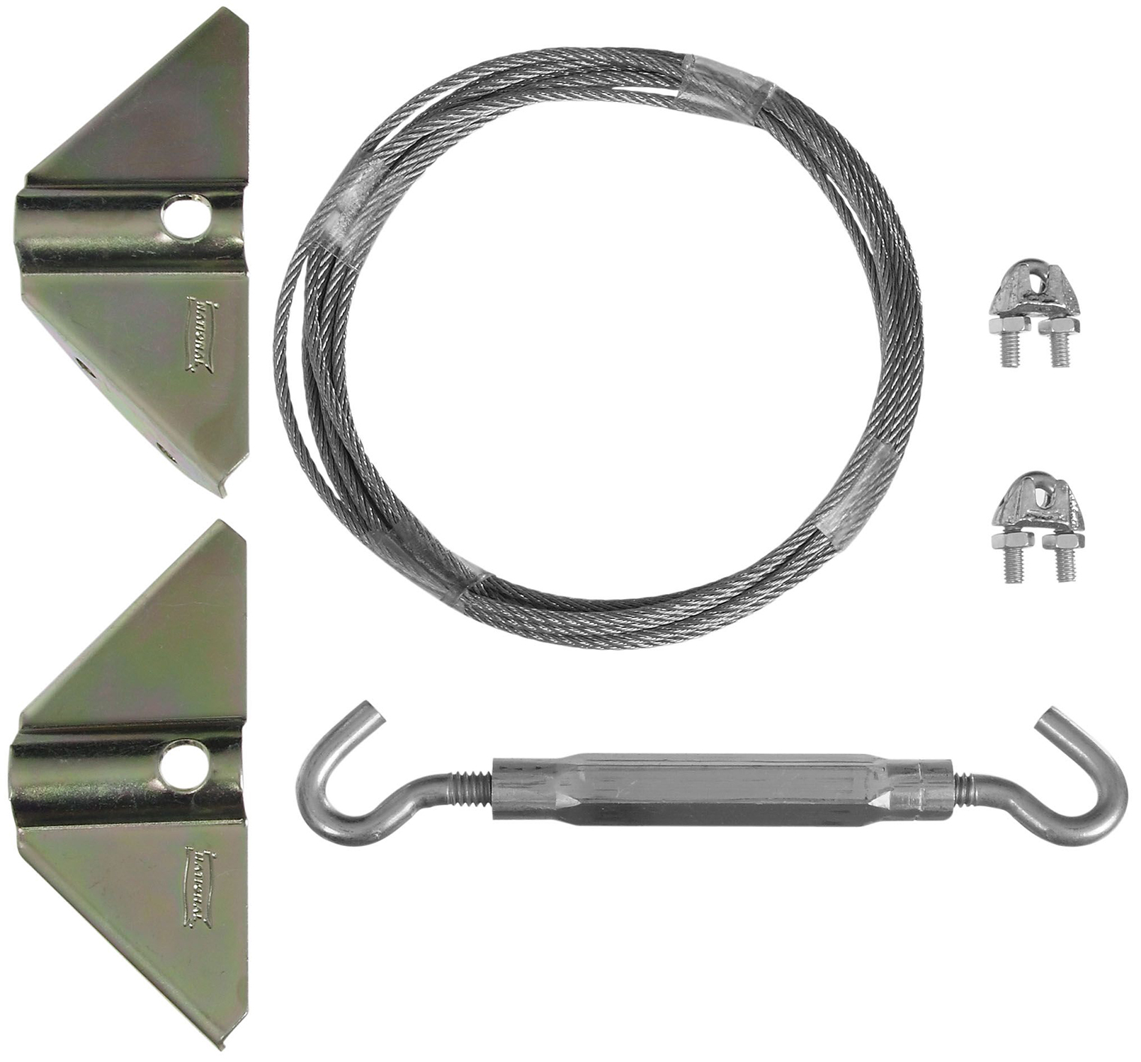 National Hardware N192211 Zinc Plated AntiSag Gate Kit