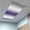 Purple, variant on Gray Brown Fluorescent Light Covers, Modern Gradient Geometric Magnetic Light Covers for Ceiling Lights, Fluorescent Ceiling Shade Filters for Classroom Bedroom Office 4x2Ft x 3PCS