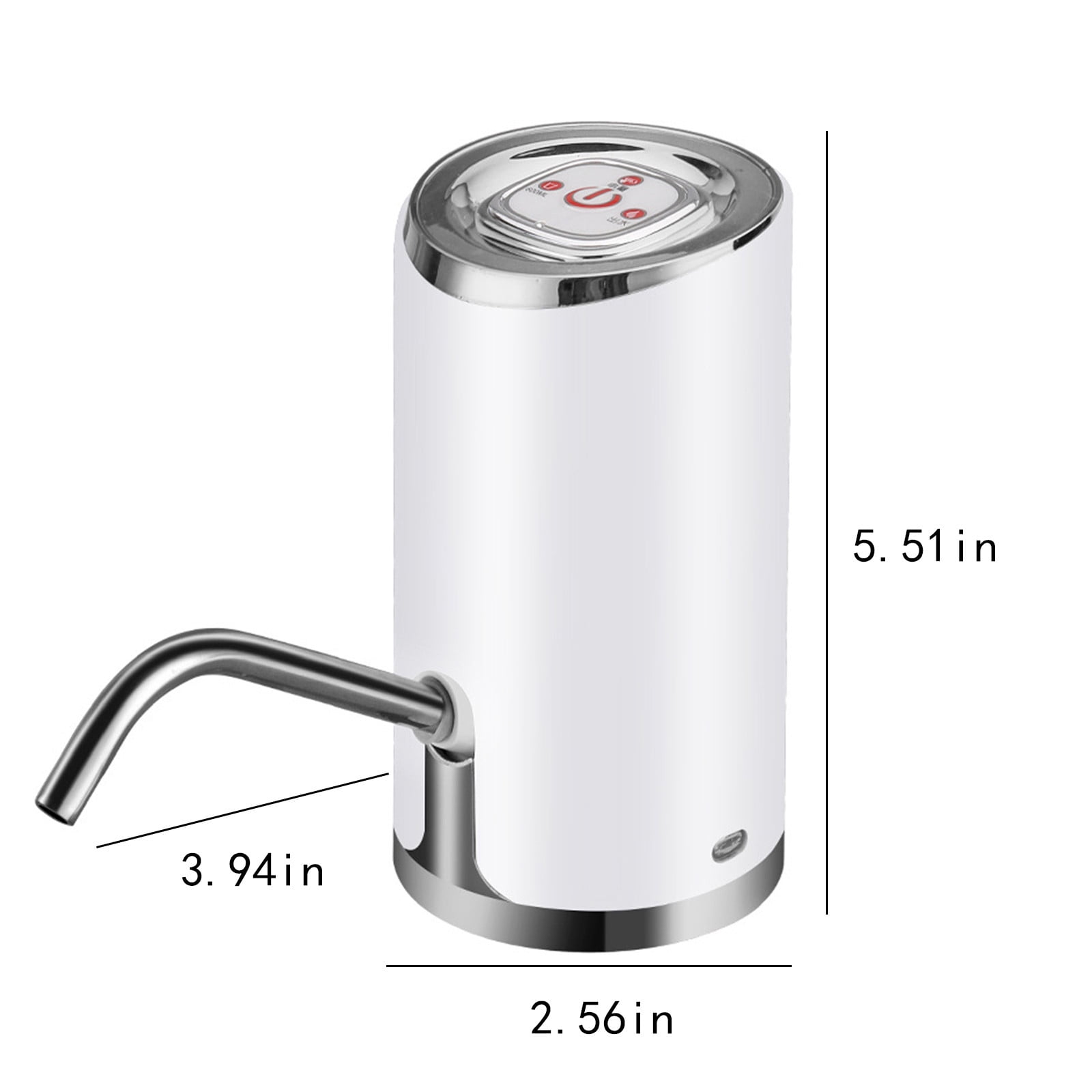 Loopsun Kitchen Appliances Electric Cold Kettle Pump With Rechargeable